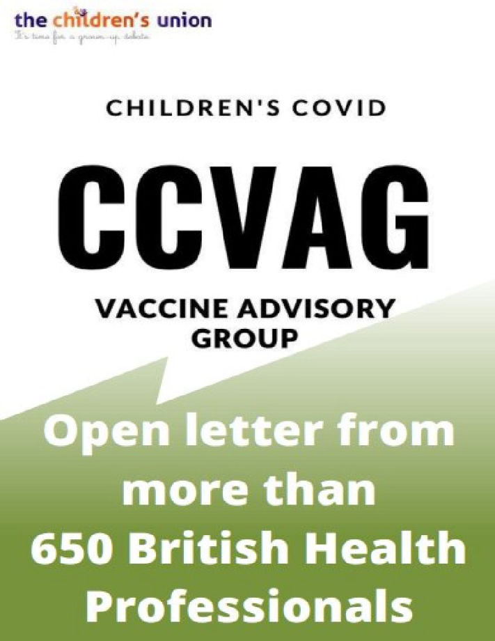 The Children's Union CCVAG - Open letter to government