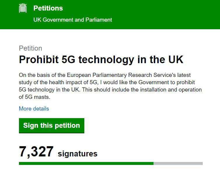 Petition - Stop 5G