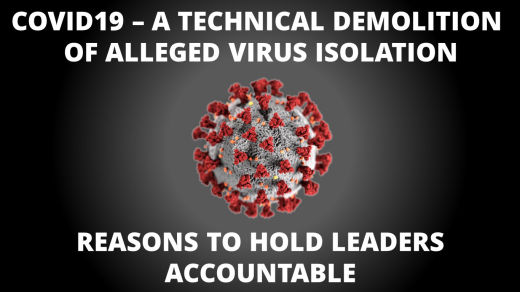 Covid19 - A technical demolition of alleged virus isolation
